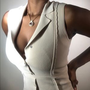Sandro Laser Cut Dress